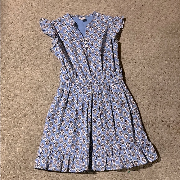 Crewcuts Other - Crewcuts block print floral dress girls preppy 12
